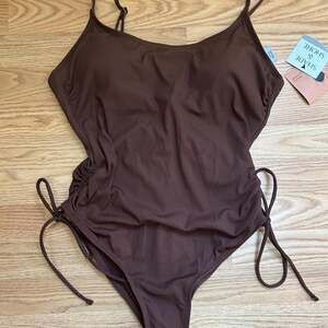Shade & shore brown one piece